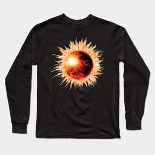 Sunspots and Solar Storm Long Sleeve T-Shirt